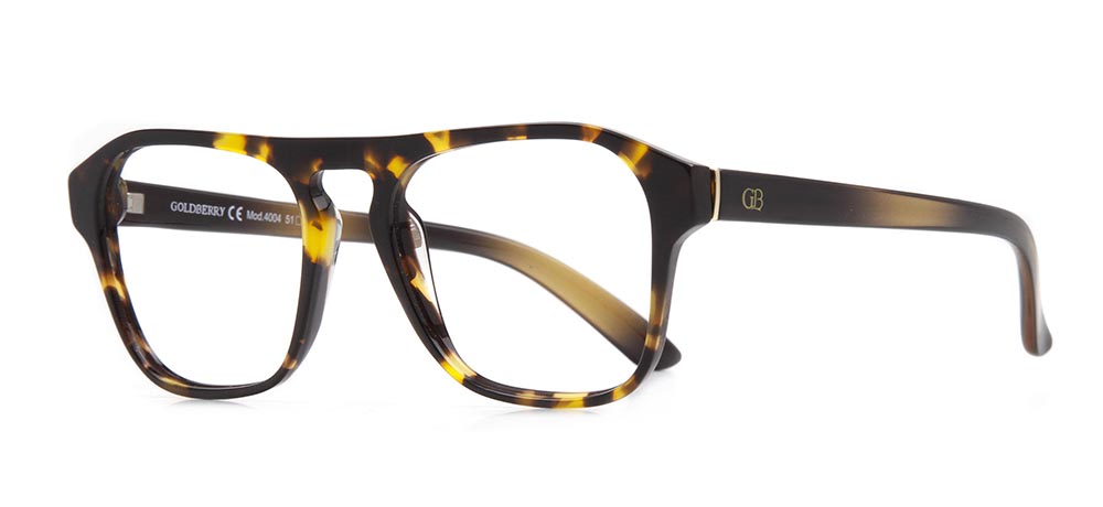 GOLDBERRY Eyeglasses Teenage Man,Woman,Unisex Geometrical Full-Rimmed Acetate Unfiltered GB 4004-C.02